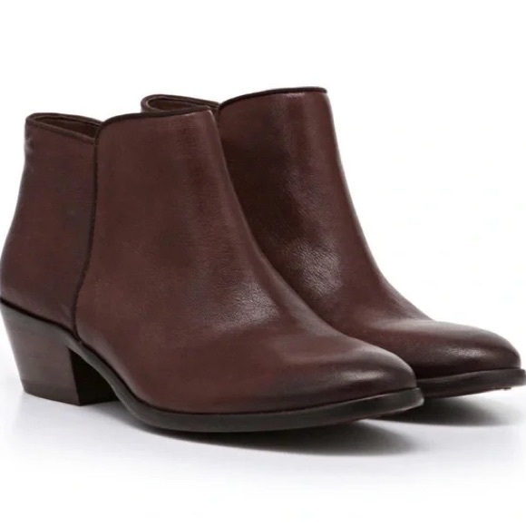 Sam Edelman Petty Chelsea Booties in Dark Brown - Picture 2 of 7